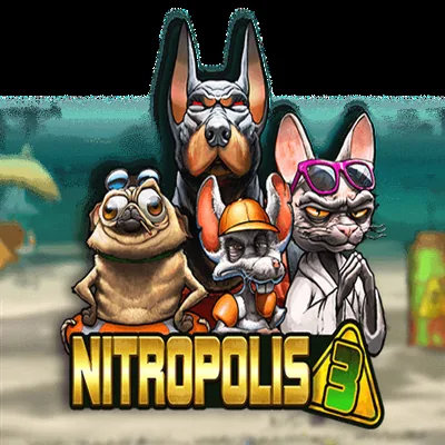 Nitropolis 3 slot by ELK Studios in the VeloBet lobby